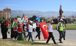 Kahramanmaraş'ta Gazze ve savaş bölgelerine destek açıklaması