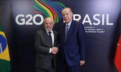 Erdoğan, G20 Liderler Zirvesi için Brezilya'da