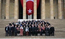 Vasip Şahin ve Mansur Yavaş'tan Anıtkabir ziyareti