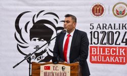 Atatürk'ün Bilecik'e gelişinin 104'üncü yıl dönümü kutlandı