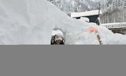 Doğu Karadeniz'de kar ve soğuk hava etkili oluyor