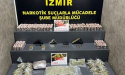 İzmir'de uyuşturucu operasyonunda yakalanan 24 şüpheli tutuklandı