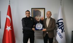 Kayseri Emniyet Müdürü Aydın'dan AA'ya ziyaret