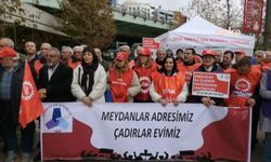 Emekliler İstanbul'un ortasında çadır kurdu:  Emeklilere çadır kurduranlar saraylarda yaşıyor