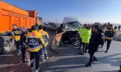 Van'da iki zincirleme kaza: 30 araç karıştı!