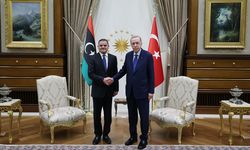 Erdoğan, Libya Başbakanı Dibeybe'yi kabul etti