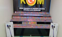 Adana'da kaçak 502 elektronik sigara ele geçirildi