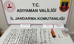 Adıyaman'da tarihi eser niteliği taşıyan 306 sikke ve obje ele geçirildi