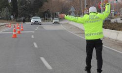 Beypazarı'nda trafik ekiplerinin denetimleri devam etti