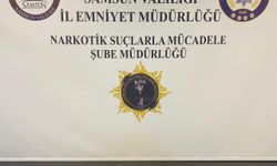 Samsun'da 1 kilogram sentetik uyuşturucu ele geçirildi