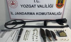 Yozgat'ta kaçak kazı ve tarihi eser kaçakçılığı operasyonunda 5 şüpheli yakalandı