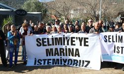 Marmaris marina projesine protesto: Toplantı yapılamadı