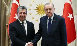 Erdoğan, IKBY Başbakanı Barzani ile görüştü