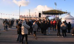 Afyonkarahisar'da "3. KaravanFest"in kamp ateşi yakıldı