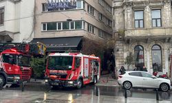 Beyoğlu'nda restoranda çıkan yangın söndürüldü