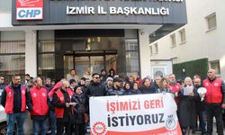 Karşıyaka Belediyesi tarafından işten çıkarılan işçiler, eylemlerine devam ediyor