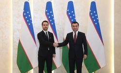 Taşkent Büyükelçisi Ulutaş, güven mektubu örneğini Özbekistan Dışişleri Bakanı Saidov'a sundu