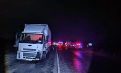 Afyonkarahisar'da kamyon ile çarpışan otomobilin sürücüsü öldü