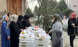 Çubuk'ta mahalle sakinleri iftar sofrasında buluştu
