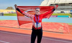 Milli atlet Rabiye Çiçek, Avrupa Atmalar Kupası'nda bronz madalya kazandı