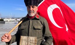 Şehitler için 7 yıldır İstanbul'dan Çanakkale'ye yürüyen Gümüş 375 kilometre yol katetti