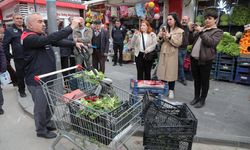 Sivas'ta zabıta ekipleri kaldırım işgallerine yönelik denetim yaptı