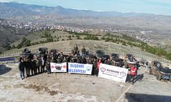 Suşehri'nde ATV tutkunları doğa gezintisi yaptı
