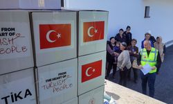 TİKA'dan Karadağ'da ihtiyaç sahibi ailelere gıda yardımı