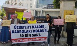 Atama mağduru öğretmenlerden 15 bin atamaya tepki: “En az 50 bin atama şart”