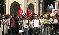 İstanbul Üniversitesi'nde 'Eren Üner' protestosu