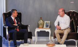 Özgür Özel, annesi vefat eden İlhan Cihaner'i ziyaret etti