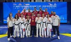 Para Tekvando Milli Takımı, Asya Kupası'ndan 7 Madalya aldı