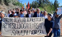 Samandağ'da tarla ve zeytinliklerin kamulaştırılmasına karşı eylemler sürüyor
