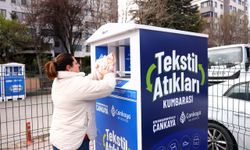 Çankaya'da tekstil kumbarası uygulaması artıyor