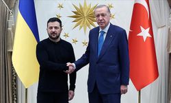 Erdoğan'ın, Ukrayna Devlet Başkanı Zelenskiy ile görüşmesi başladı