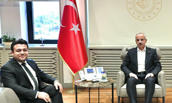 Ulaştırma Bakanı Uraloğlu, Türkiye ve Bölge Başkanı ile bir araya geldi