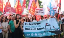 ABD Büyükelçiliği önünde 'Vela gemisi' protestosu: "Masalı anlatmayın"