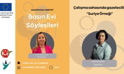 Gazeteci Hediye Levent, Suriye'deki savaş muhabirliği deneyimlerini paylaşacak