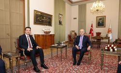 Mahmut Arıkan'dan Numan Kurtulmuş'a 'hayırlı olsun' ziyareti