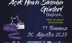 Çankaya Belediyesi Açık Hava Sinema Günleri başlıyor