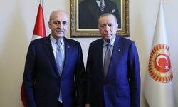 Cumhurbaşkanı Erdoğan'dan Numan Kurtulmuş'a ziyaret