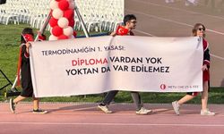ODTÜ’de mezuniyet töreninde rektöre protesto