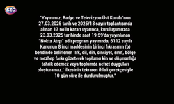 RTÜK'ün Sözcü TV'ye verdiği karartma cezası yürürlüğe girdi