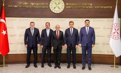 Cemil Tugay’dan Bakan Şimşek’e ziyaret