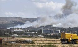 Çanakkale’de orman yangınına havadan ve karadan destek