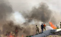 Hatay'da orman yangını sürüyor