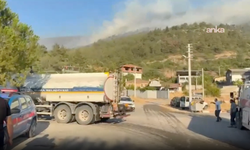 Manisa Soma'da orman yangını: İki şüpheli gözaltına alındı