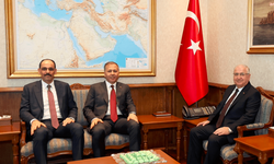 Yaşar Güler, Ali Yerlikaya ve İbrahim Kalın bir araya geldi