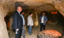 Yunanistan Kültür Bakanı Mendoni, Kapadokya'nın tarihi mirasını gezdi