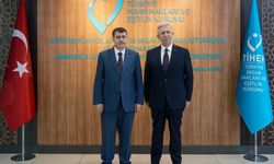 Mansur Yavaş'tan TİHEK Başkanı Vasip Şahin'i ziyaret